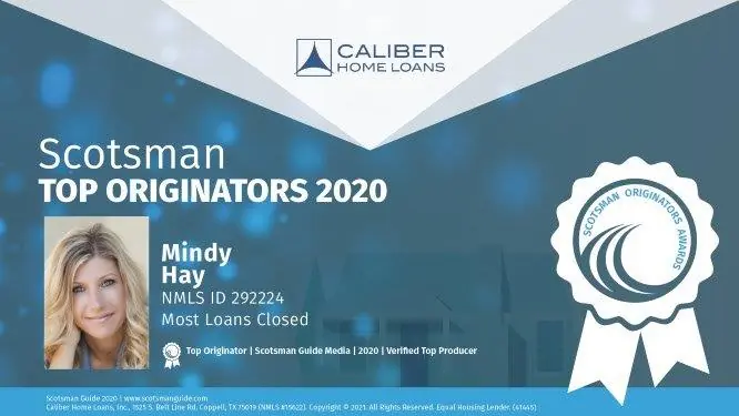 Scotsman Guide Top Originators 2020, Most Loans Closed — Mindy Hay
